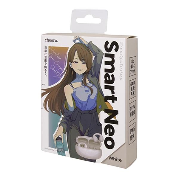 CHEERO漫画耳机 smatr NEO续航加强版 白色