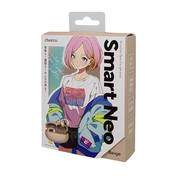 CHEERO漫画耳机 smatr NEO续航加强版 米色