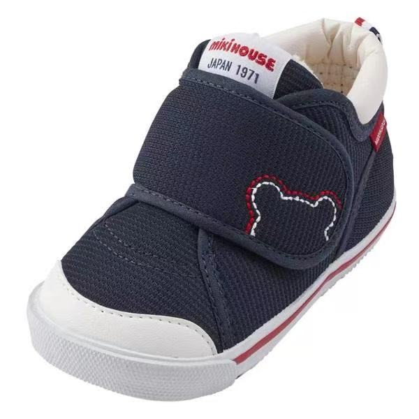 MIKIHOUSE 学步鞋2段 14cm 日本制 蓝色